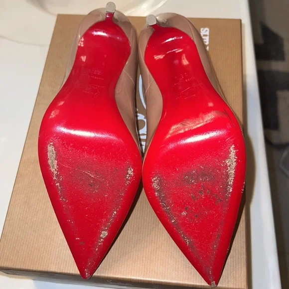 Christian Louboutin Nude Patent Leather So Kate 38.5 - Picture 7 of 10